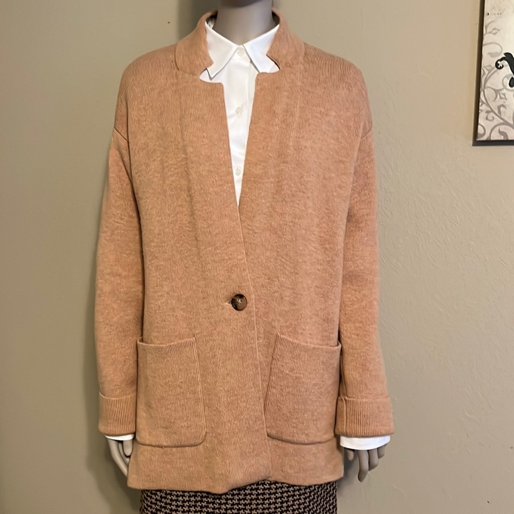 Talbots Blazer Style Sweater